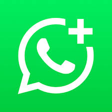 Ilustrasi antarmuka WhatsUPlus/WhatsApp Plus dengan tema kustom